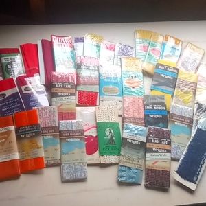 Lot of 35 Vintage Bias Tape Binding Rick Rack Lace ~ Crafting Sewing